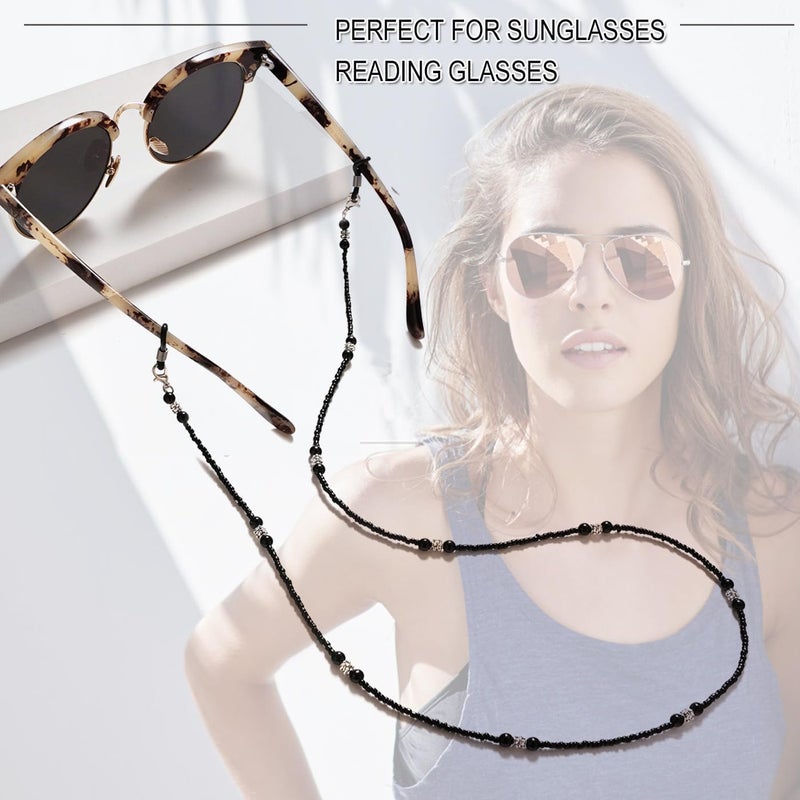 EJOQSON Beaded Eyeglass Chains Glasses Chain For Women Stylish Sunglasses Strap Eye Glass Holders Around Neck Glasses Lanyard - Image 5